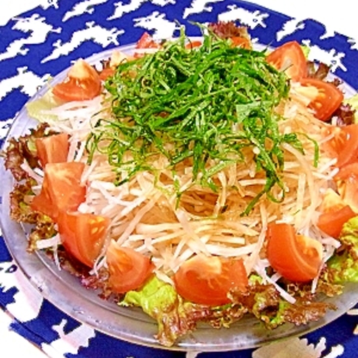 居酒屋風 シソ大根サラダ 和風ドレッシング レシピ 作り方 By メリッコ 楽天レシピ 居酒屋風 シソ大根サラダ 和風ドレッシング レシピ 作り方 By メリッコ 楽天レシピ